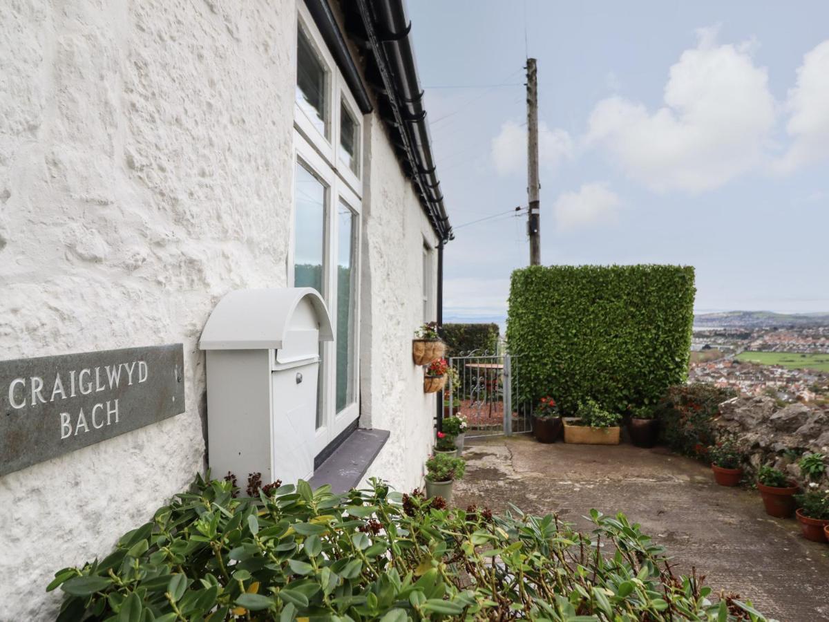 Craiglwyd Bach Vila Rhôs-on-Sea Exterior foto